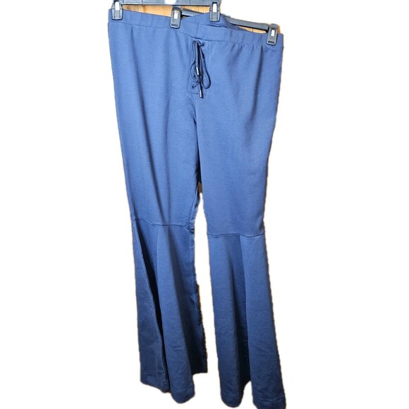 The Drop Womens Navy Wide Flare Pants XXL Takkuunda - Picture 1 of 6